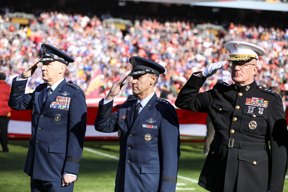 DoD senior leaders participate in Salute to Service