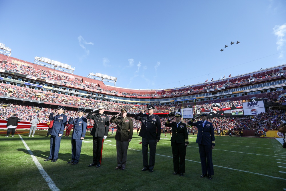 DoD senior leaders participate in Salute to Service