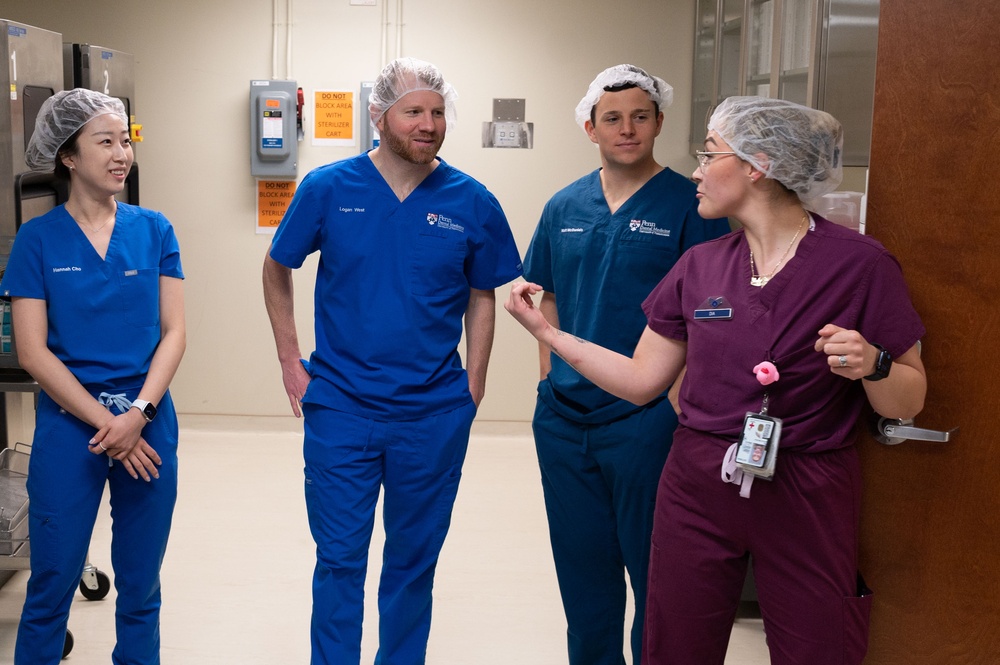 436th MDG hosts Health Professions Scholarship Program students