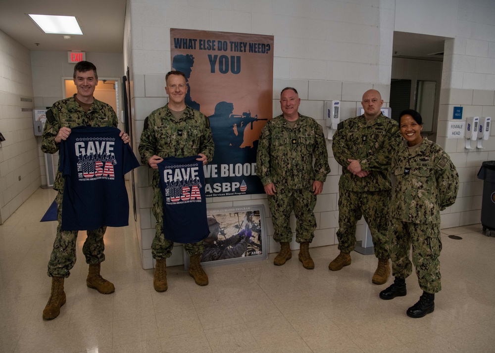 Recruit Training Command volunteers turn out for ASBP Blood Drive