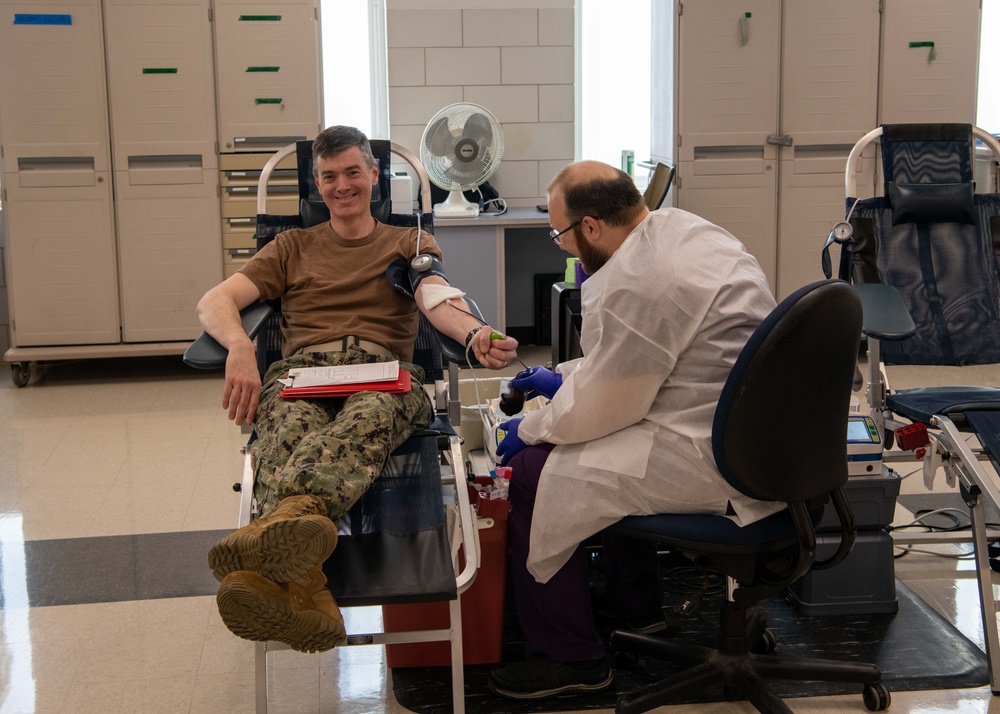 Recruit Training Command volunteers turn out for ASBP Blood Drive