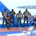 106th Rescue Wing Airmen Rappel at Islanders Game for Veterans Day Tribute