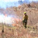 Fort McCoy prescribed burn team manages mid-November prescribed burn at installation
