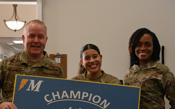 Champ of the Week - Amn Hargis