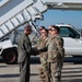 Photo of 116th Maintenance Group members receiving coins for outstanding work