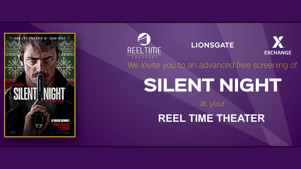 Free Advance Screening of “Silent Night” Coming to All Reel Time Theaters Worldwide Nov. 25