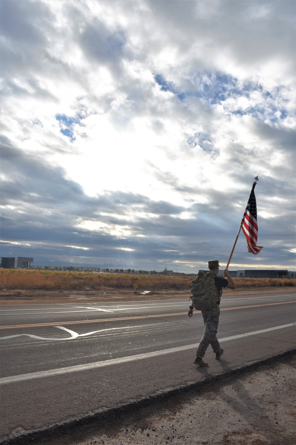 653rd RSG conducts charity ruck march for House of Refuge