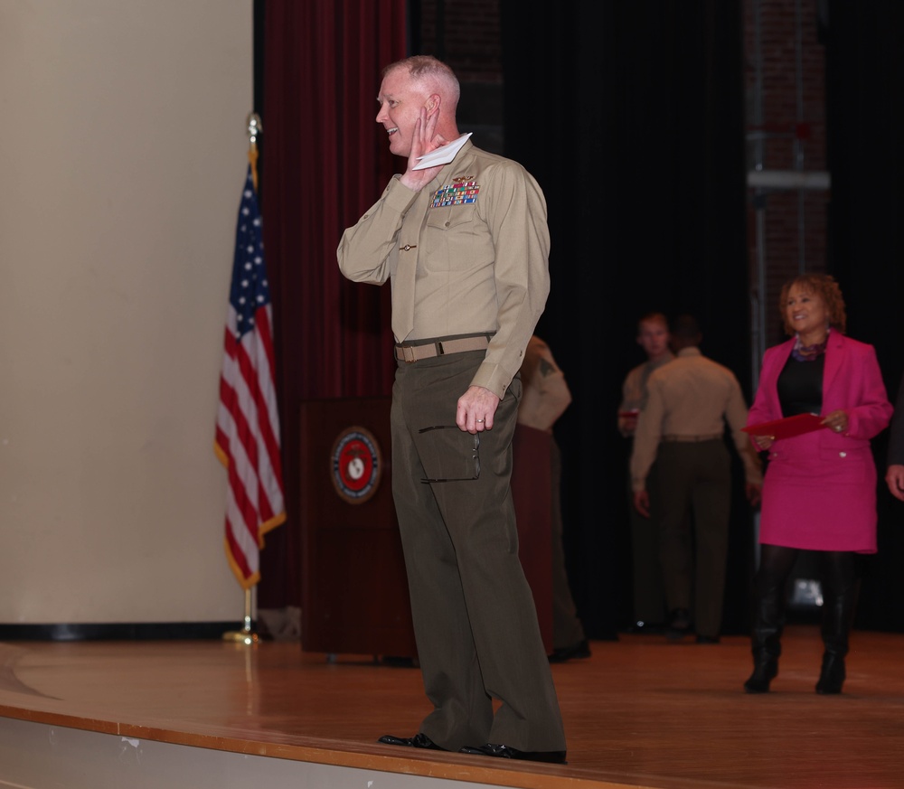 Manpower Management Division holds Award Ceremony at Little Hall