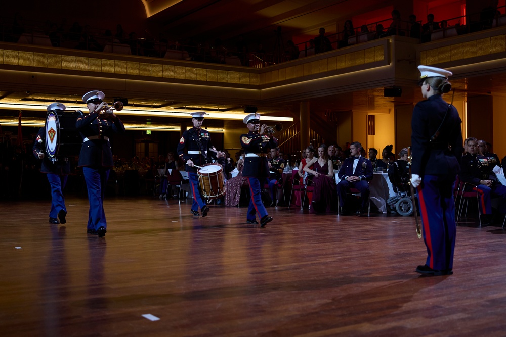 MARFOREUR/AF 248th Marine Corps Ball Ceremony