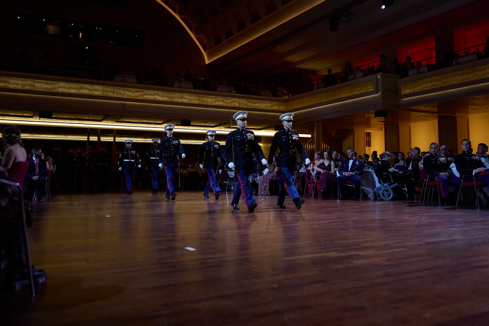 MARFOREUR/AF 248th Marine Corps Ball Ceremony