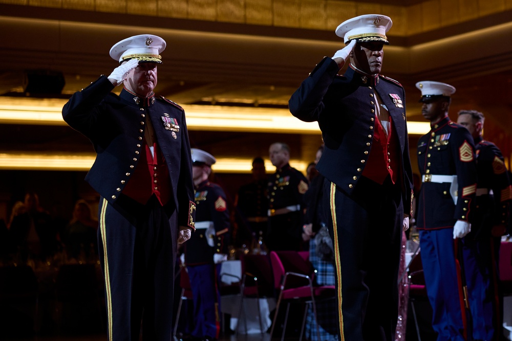 MARFOREUR/AF 248th Marine Corps Ball Ceremony