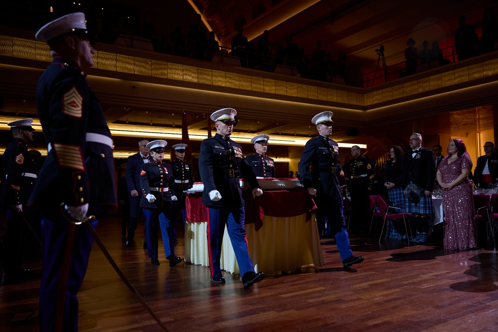 MARFOREUR/AF 248th Marine Corps Ball Ceremony