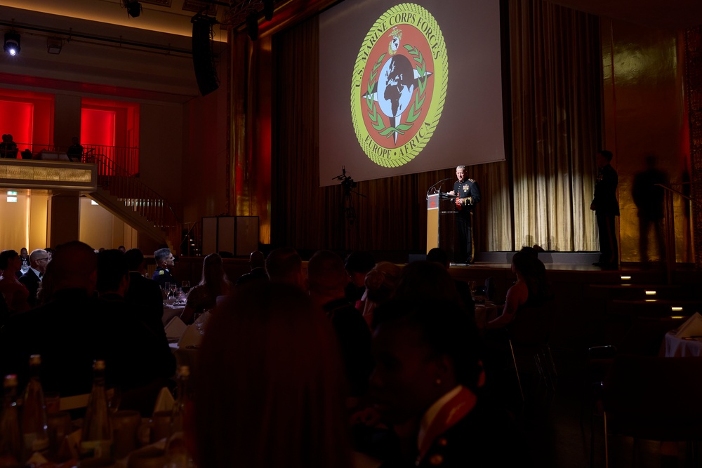 MARFOREUR/AF 248th Marine Corps Ball Ceremony