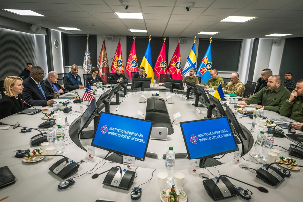 SECDEF Visit to Kyiv, Ukraine
