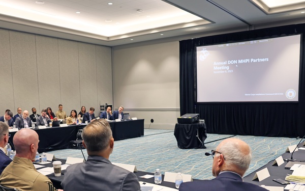 Navy and Marine Corps Leaders Meet with Privatized Housing Partners