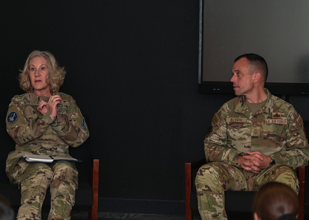 U.S. Space Force, Air Force Senior Enlisted Leaders Visit Vandenberg