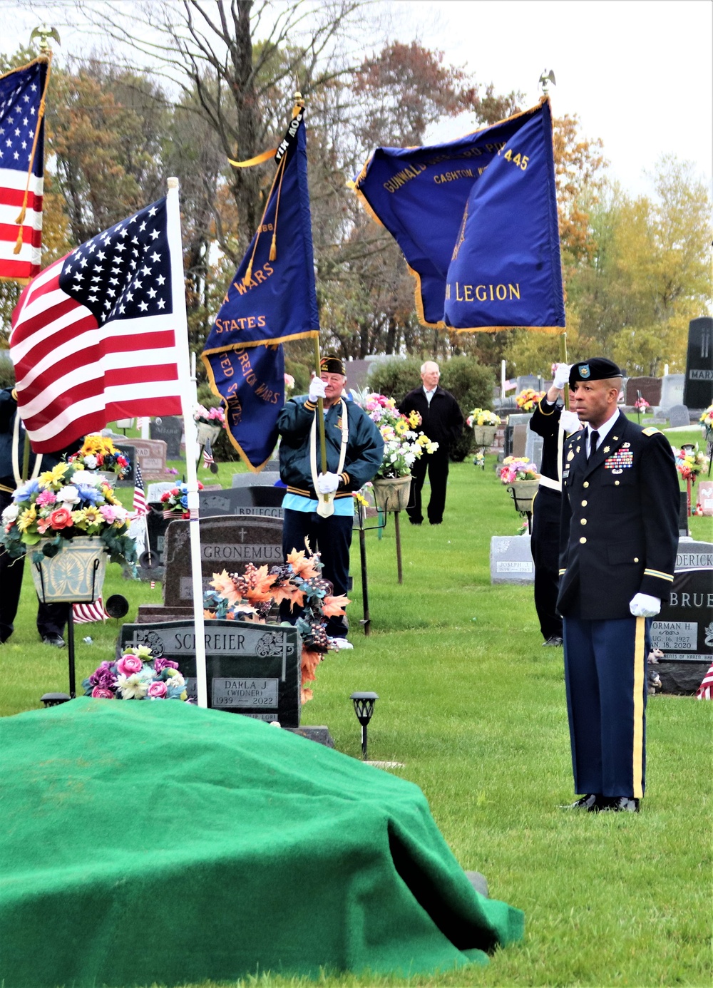 Korean War hero laid to rest in return to Wisconsin hometown after 73 years
