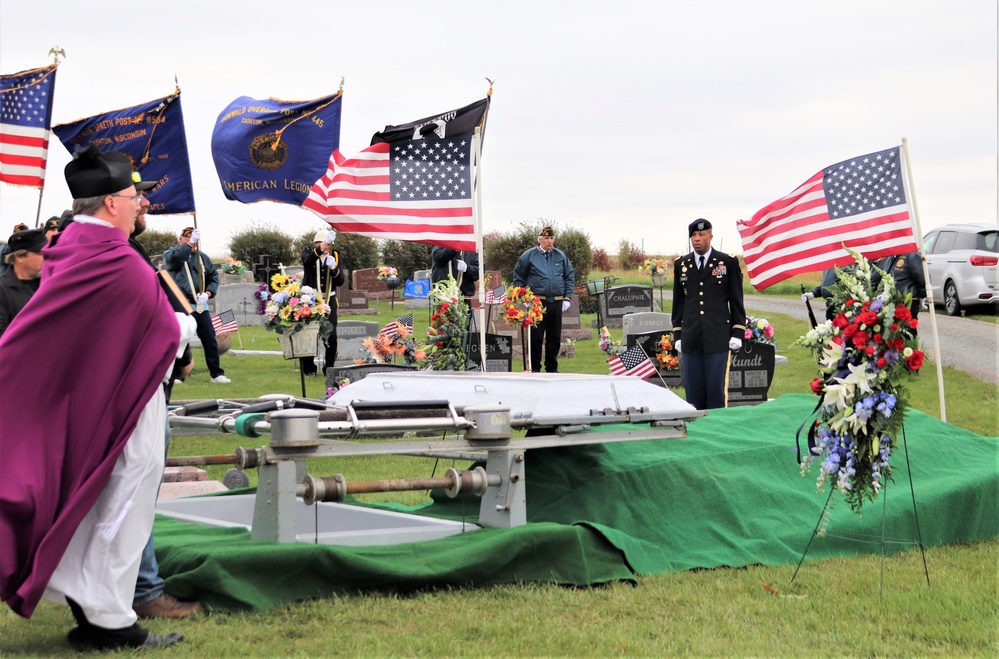 Korean War hero laid to rest in return to Wisconsin hometown after 73 years