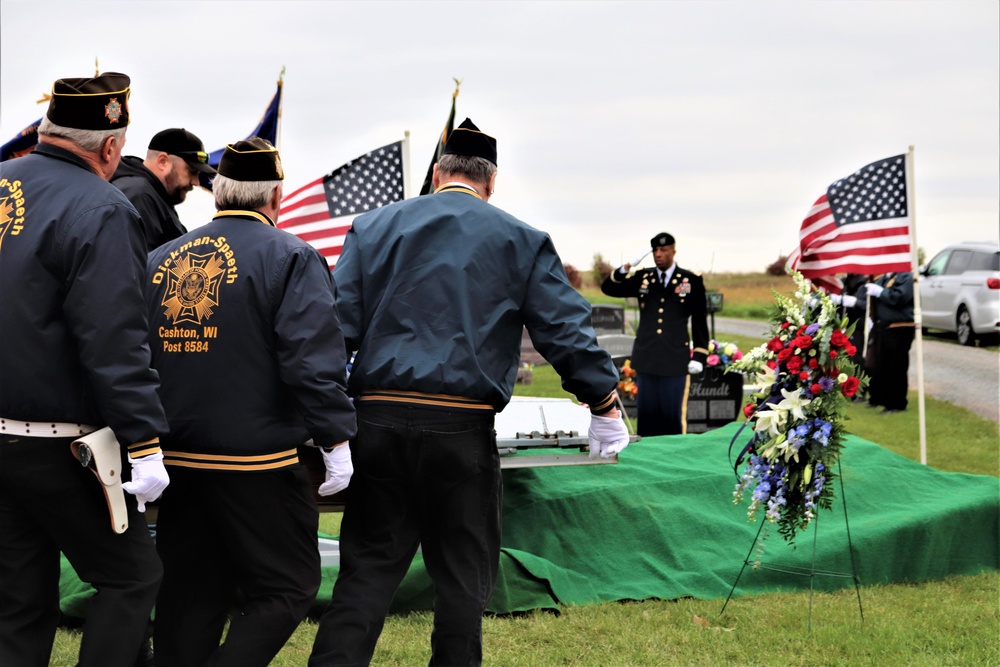 Korean War hero laid to rest in return to Wisconsin hometown after 73 years