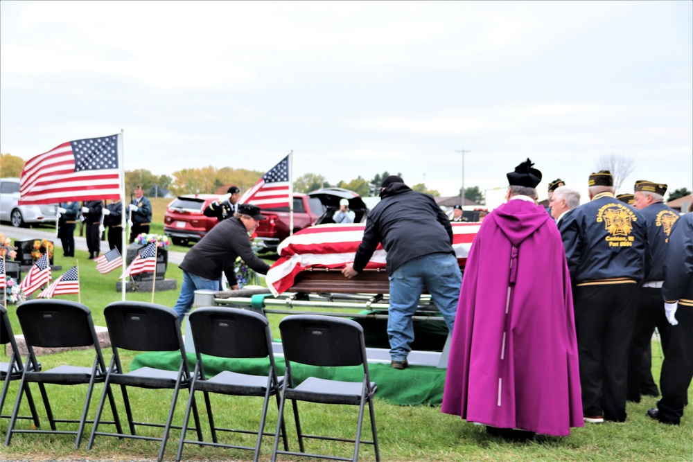 Korean War hero laid to rest in return to Wisconsin hometown after 73 years