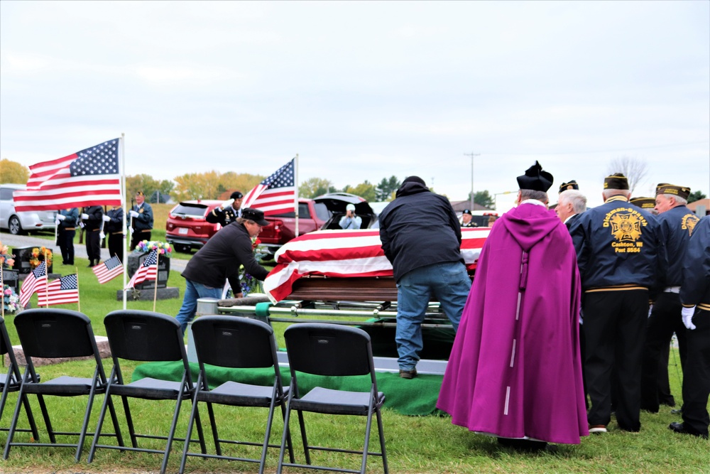 Korean War hero laid to rest in return to Wisconsin hometown after 73 years