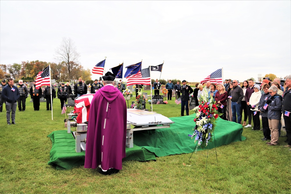 Korean War hero laid to rest in return to Wisconsin hometown after 73 years