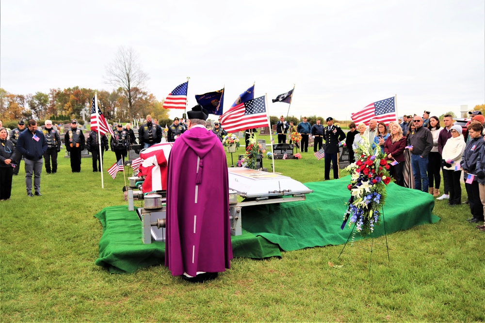 Korean War hero laid to rest in return to Wisconsin hometown after 73 years