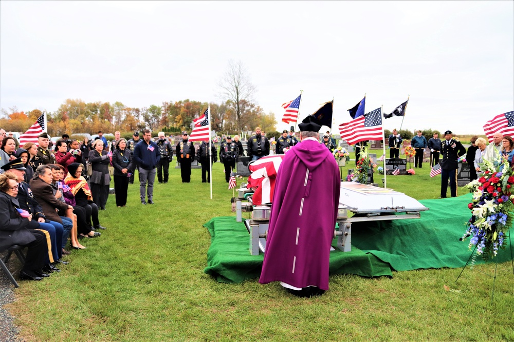 Korean War hero laid to rest in return to Wisconsin hometown after 73 years