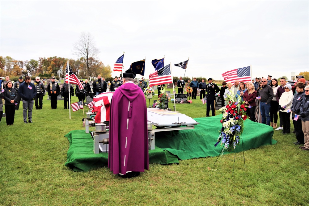 Korean War hero laid to rest in return to Wisconsin hometown after 73 years