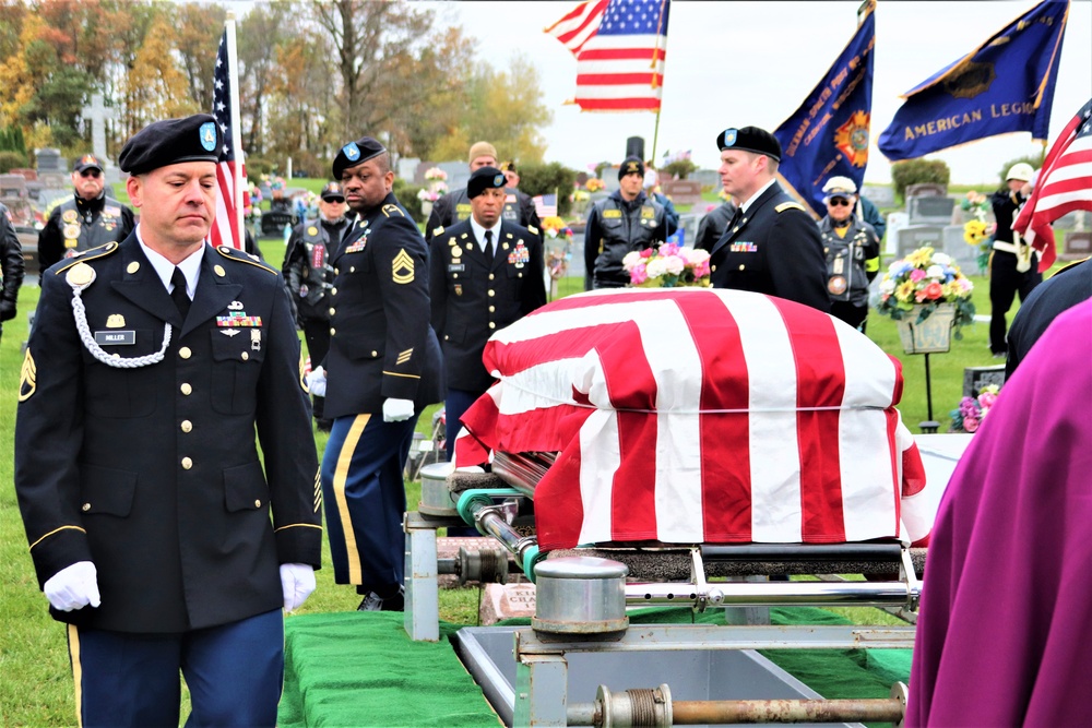 Korean War hero laid to rest in return to Wisconsin hometown after 73 years