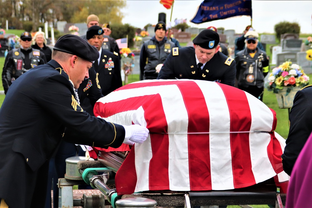 Korean War hero laid to rest in return to Wisconsin hometown after 73 years