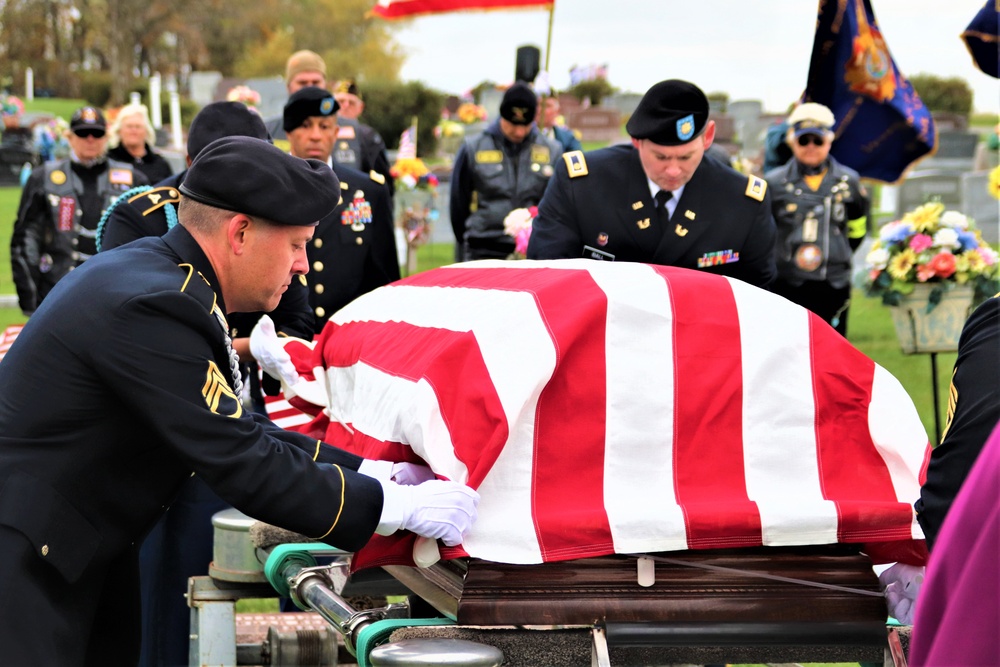 Korean War hero laid to rest in return to Wisconsin hometown after 73 years