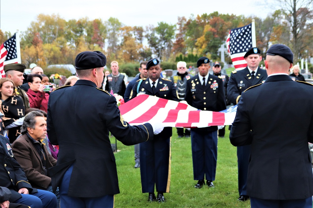 Korean War hero laid to rest in return to Wisconsin hometown after 73 years