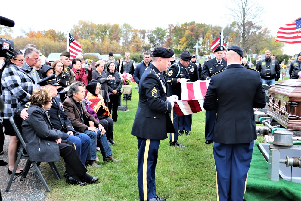 Korean War hero laid to rest in return to Wisconsin hometown after 73 years