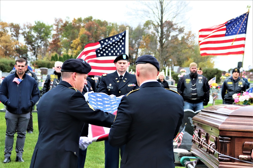 Korean War hero laid to rest in return to Wisconsin hometown after 73 years