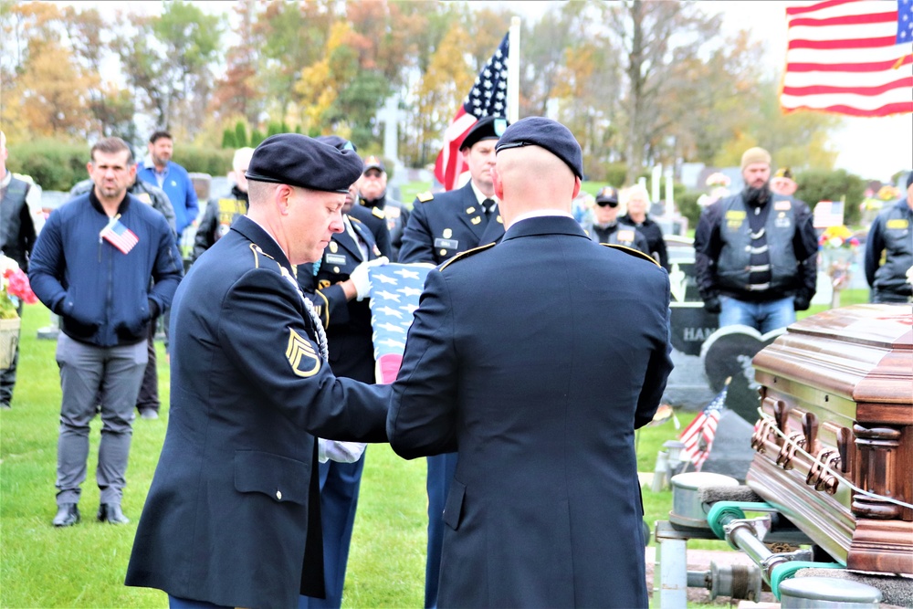 Korean War hero laid to rest in return to Wisconsin hometown after 73 years