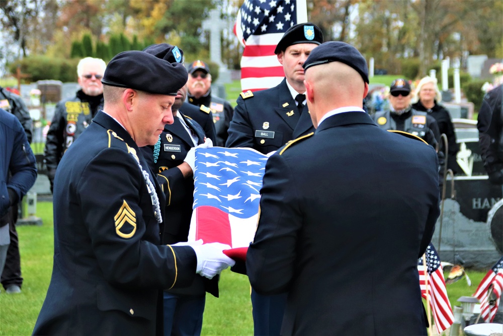 Korean War hero laid to rest in return to Wisconsin hometown after 73 years