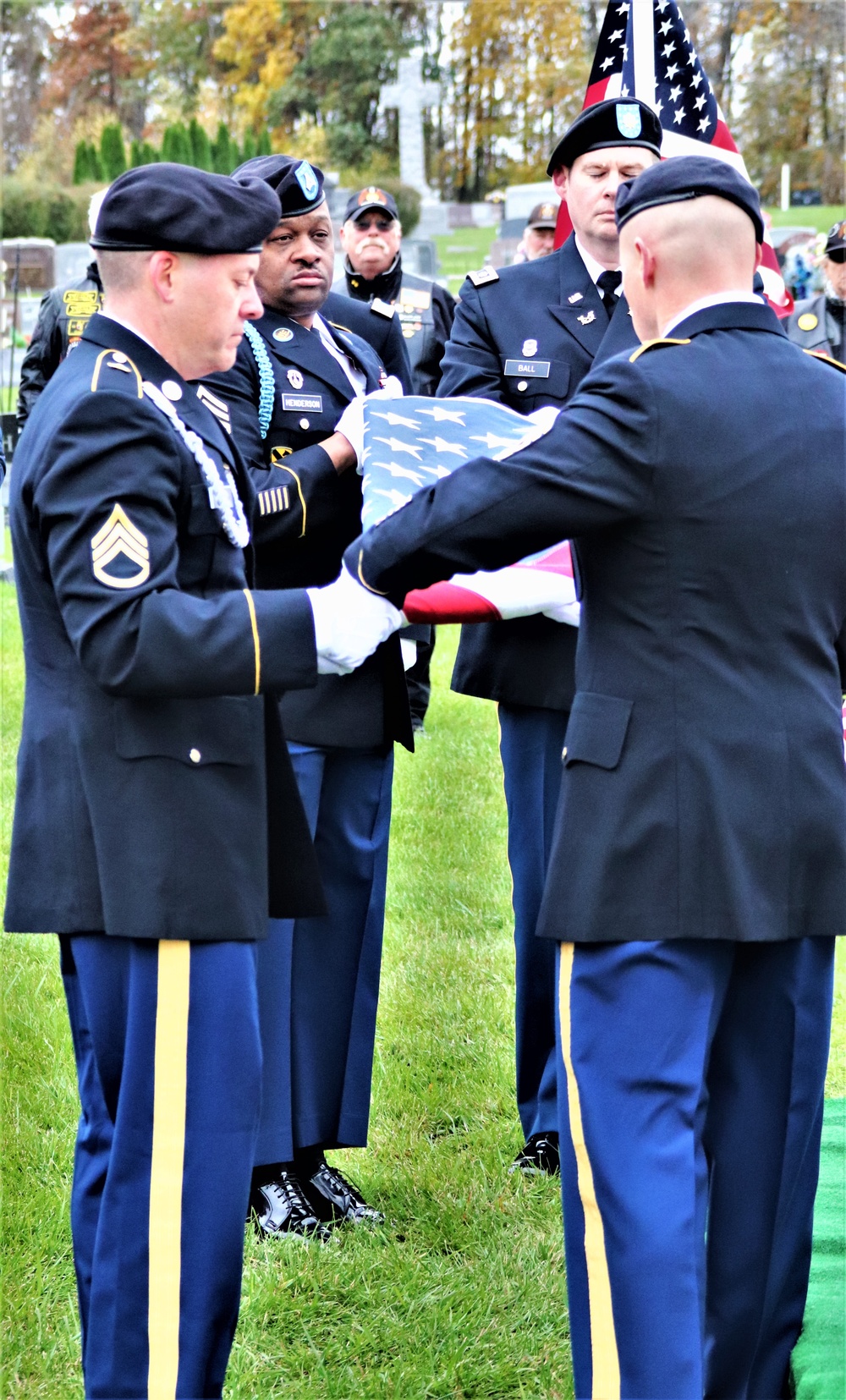 Korean War hero laid to rest in return to Wisconsin hometown after 73 years