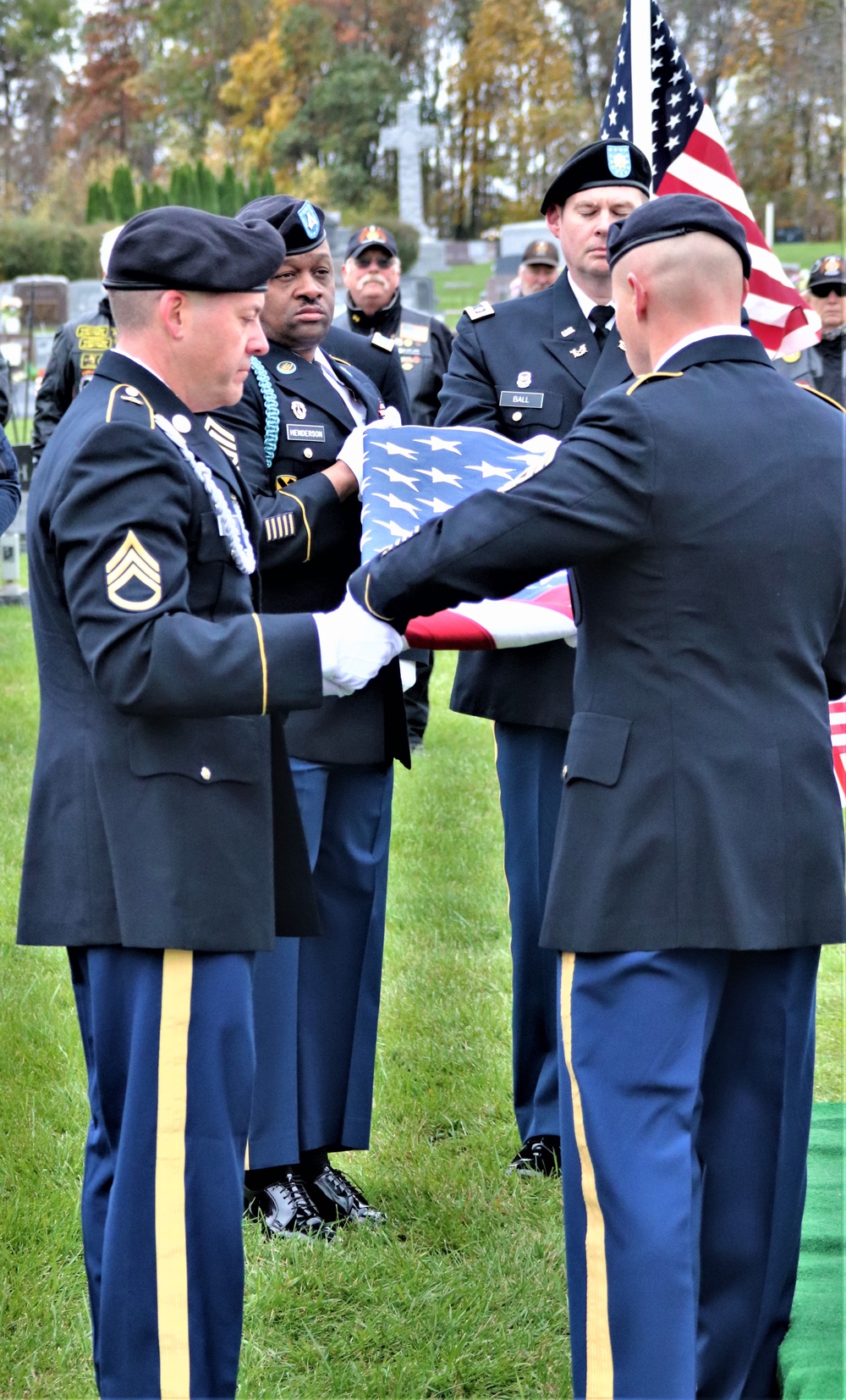 Korean War hero laid to rest in return to Wisconsin hometown after 73 years