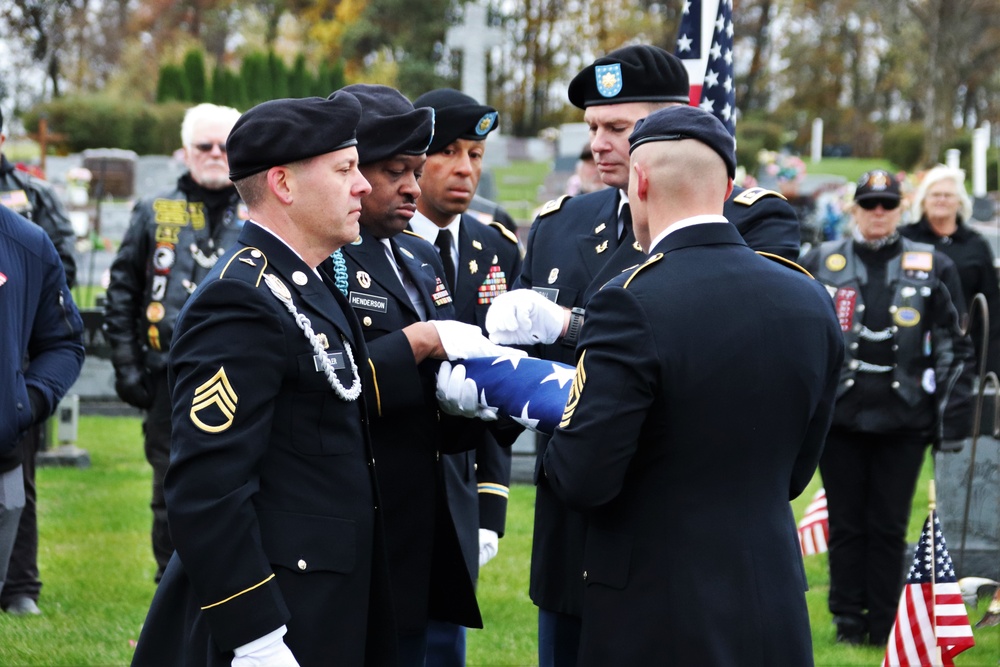 Korean War hero laid to rest in return to Wisconsin hometown after 73 years