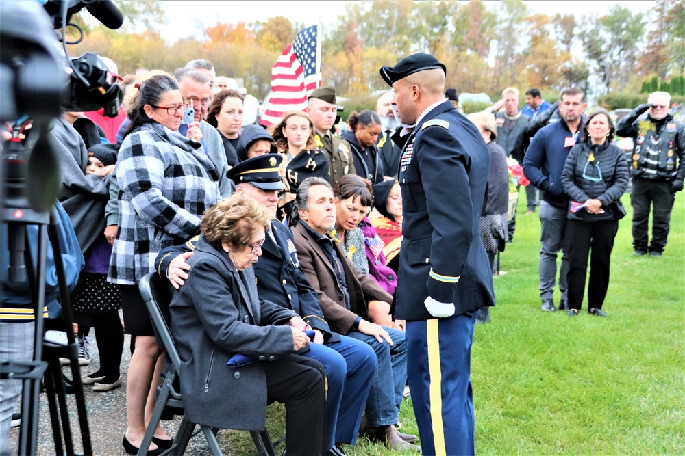 Korean War hero laid to rest in return to Wisconsin hometown after 73 years