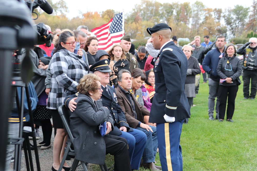 Korean War hero laid to rest in return to Wisconsin hometown after 73 years