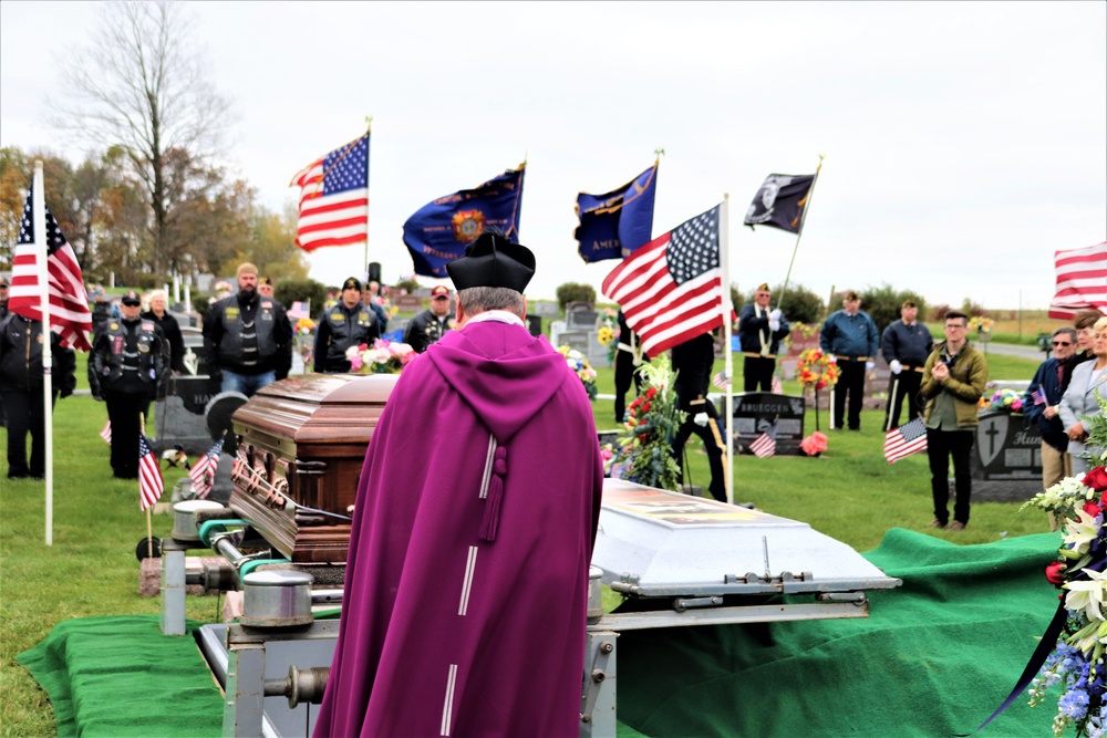 Korean War hero laid to rest in return to Wisconsin hometown after 73 years