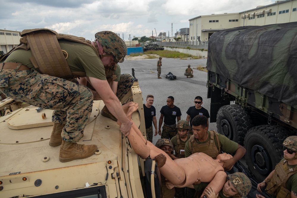 Resolute Dragon 23 | 3rd MLG Marines participate in Mortuary Affairs Course at Camp Kinser