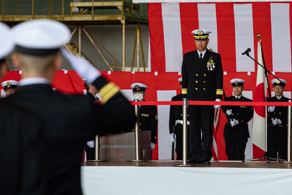 To Many More: Japan Maritime Self-Defense Force celebrates 50 years of service at Marine Corps Air Station Iwakuni