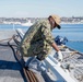 Sailors conduct routine maintenance