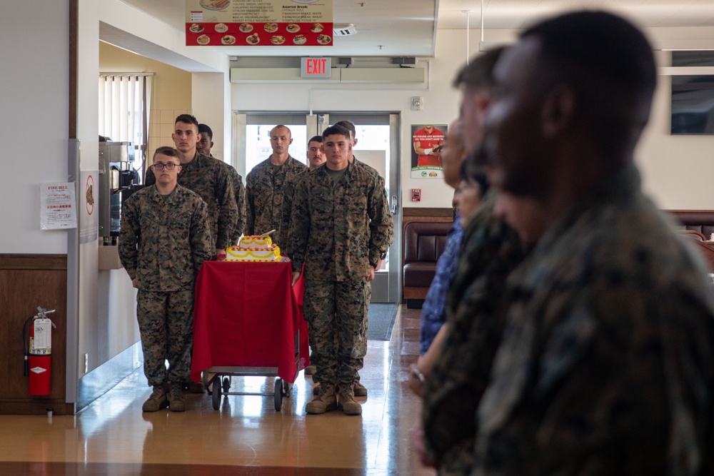 Keeping Tradition: U.S. Marines celebrate the 248th Birthday Marine Corps