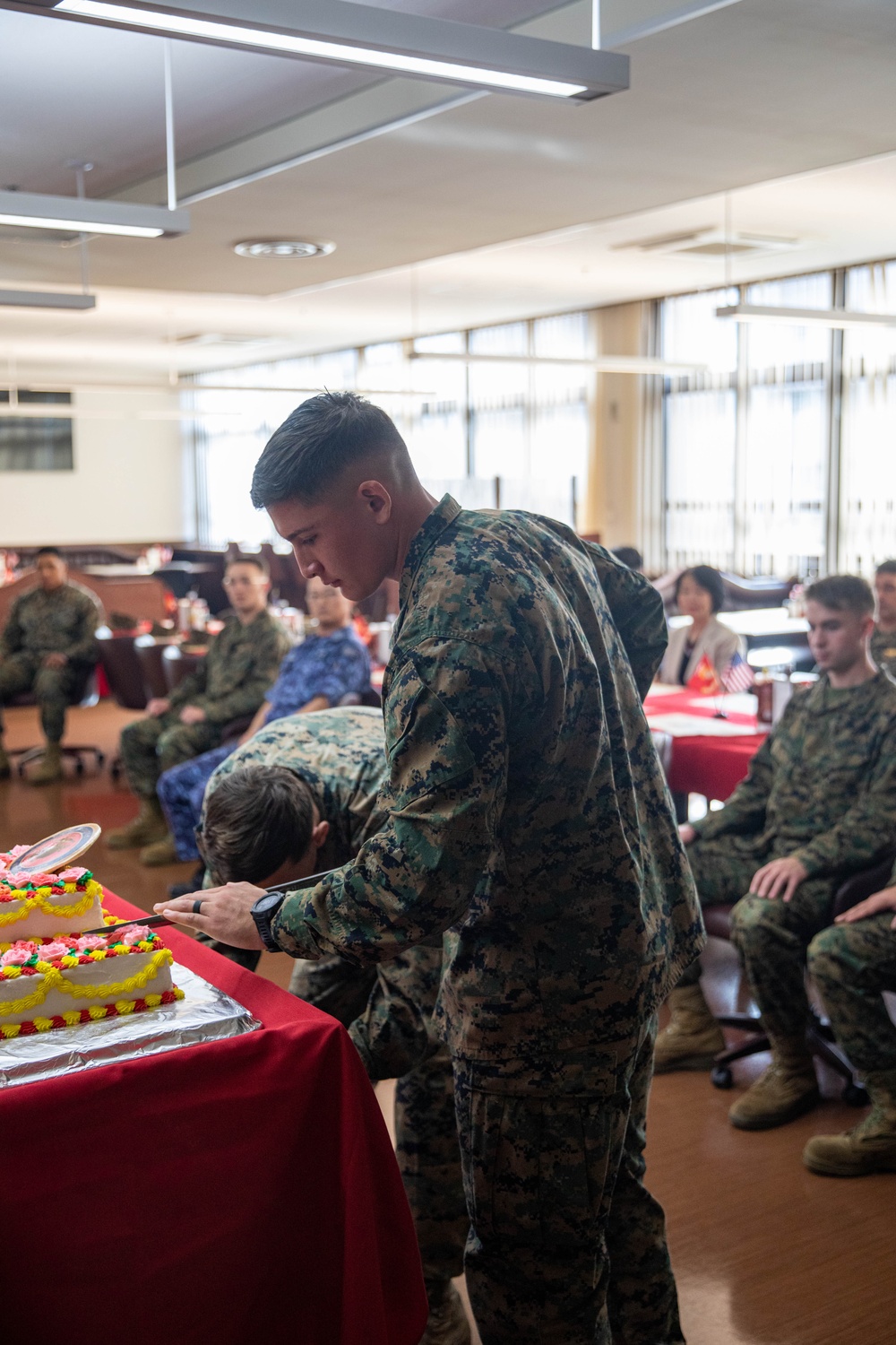 Keeping Tradition: U.S. Marines celebrate the 248th Birthday Marine Corps