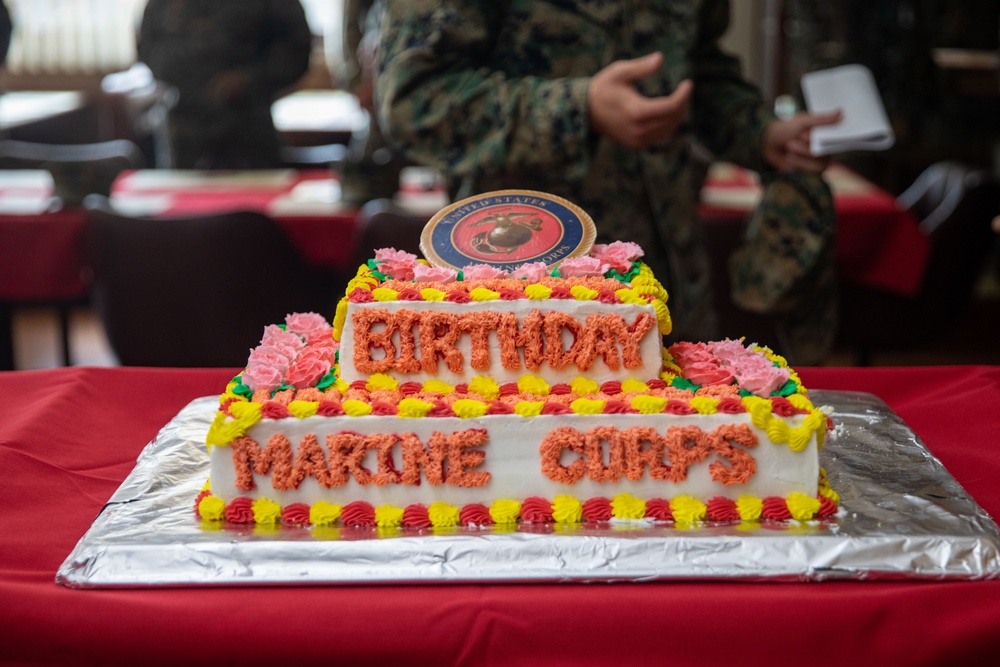 Keeping Tradition: U.S. Marines celebrate the 248th Birthday Marine Corps