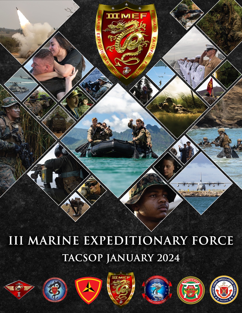 Tactical Standard Operating Procedures cover page for III Marine Expeditionary Force